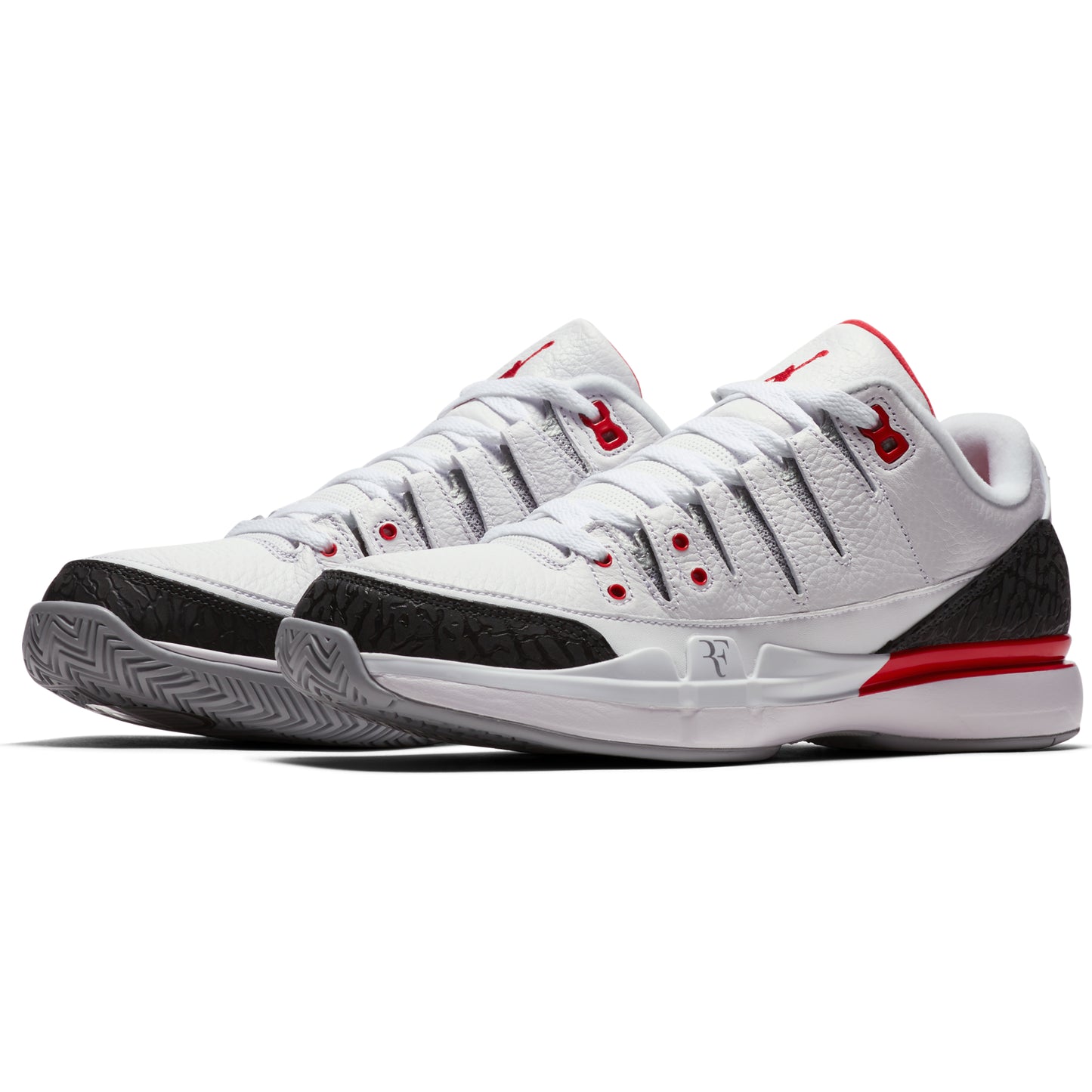 Nike Zoom Vapor AJ3 Fire Red Roger Federer
