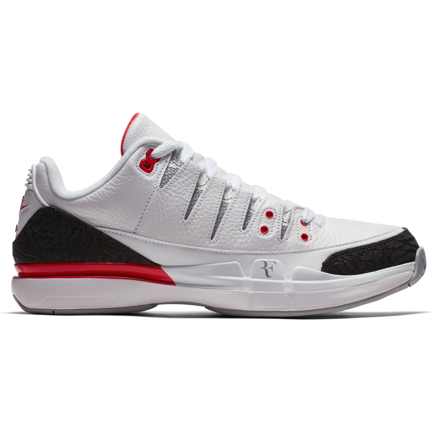 Nike Zoom Vapor AJ3 Fire Red Roger Federer