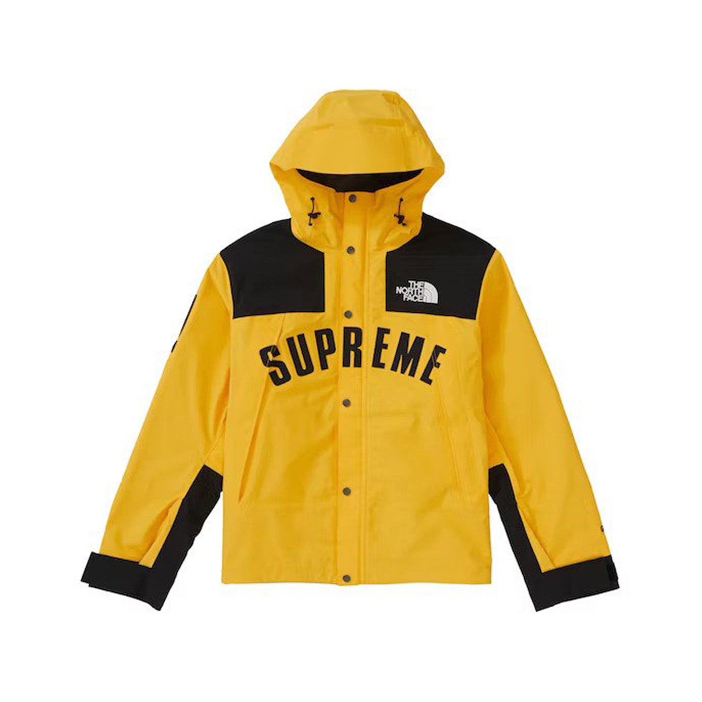 Supreme The North Face Arc Logo Mountain Parka Yellow