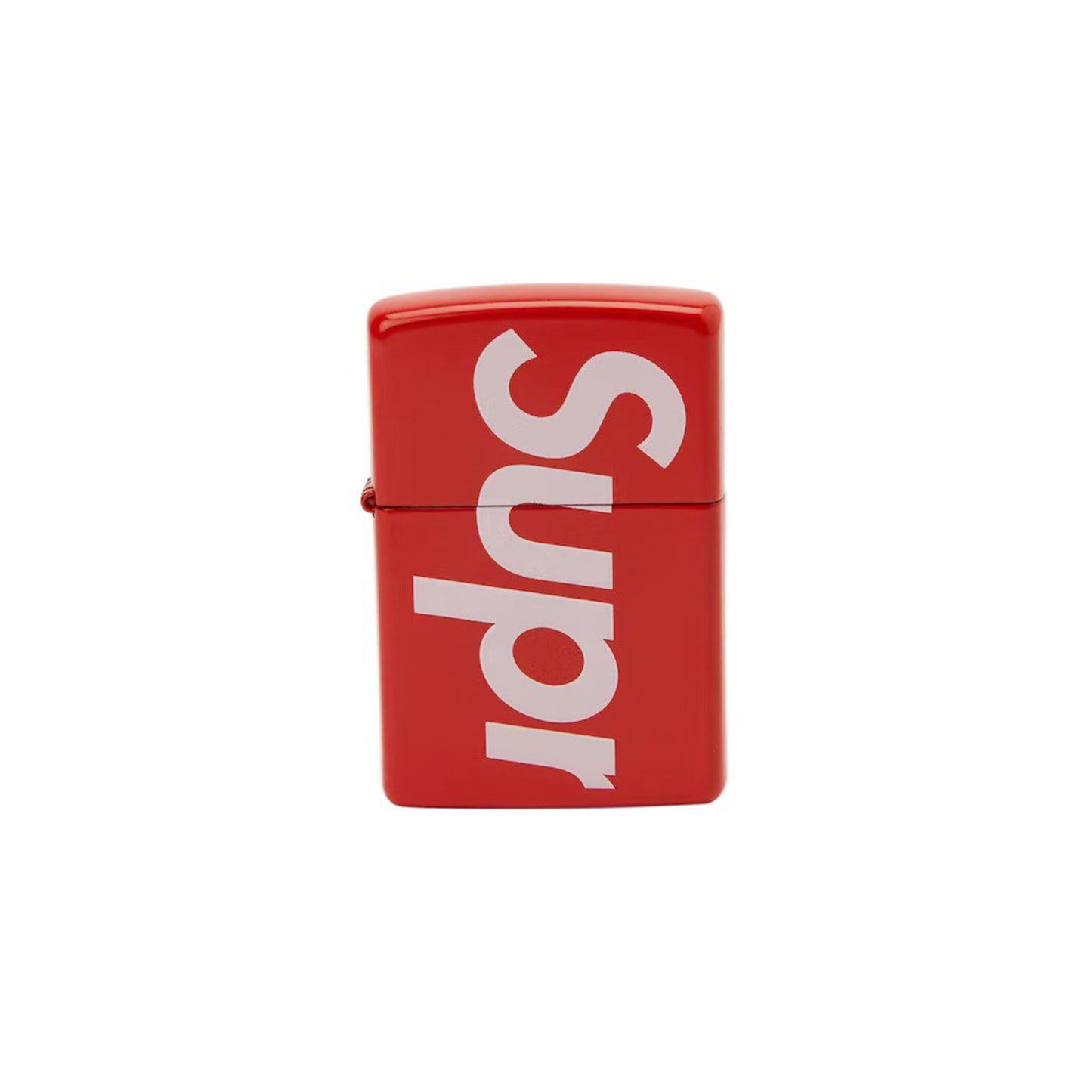Supreme Logo Zippo Red