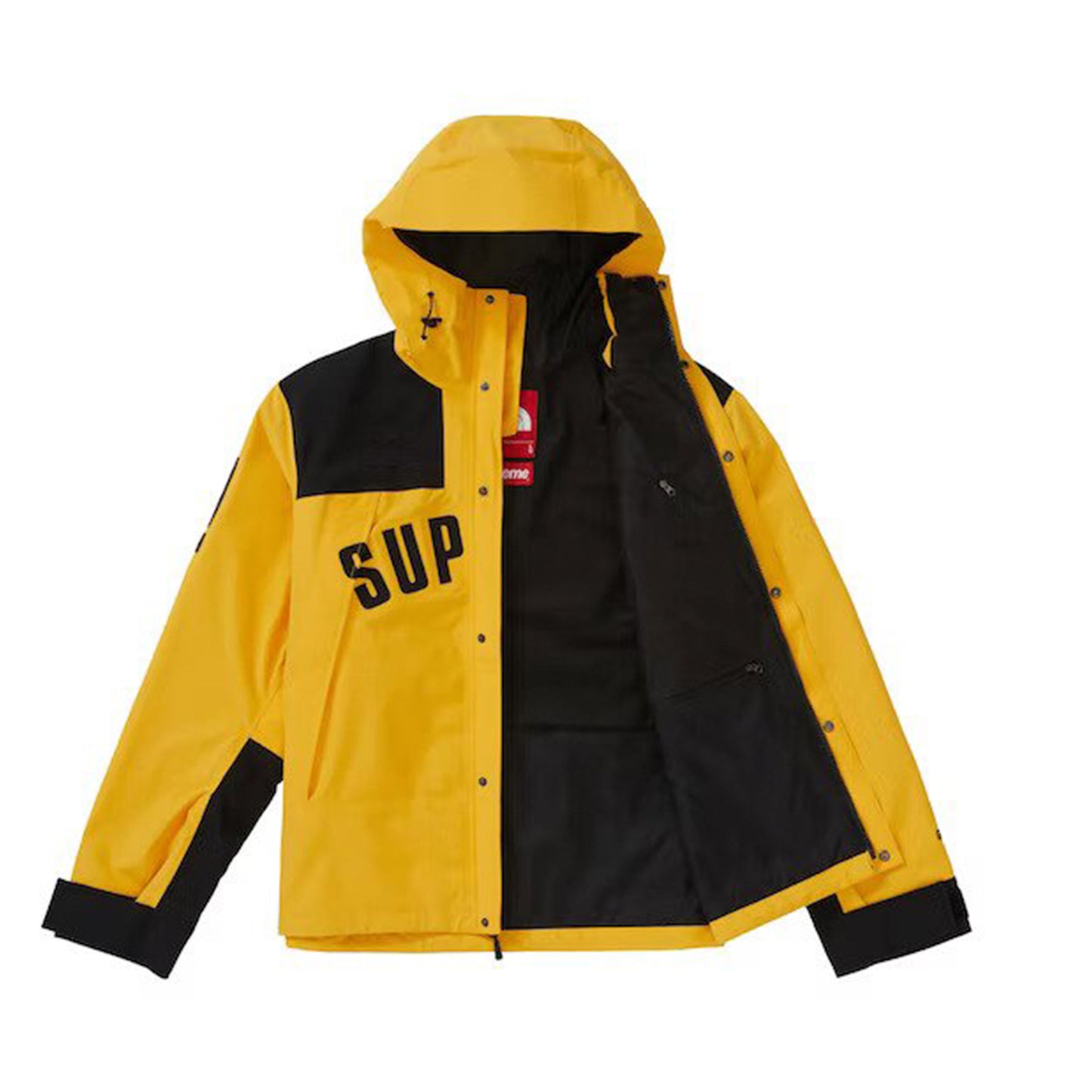 Supreme The North Face Arc Logo Mountain Parka Yellow
