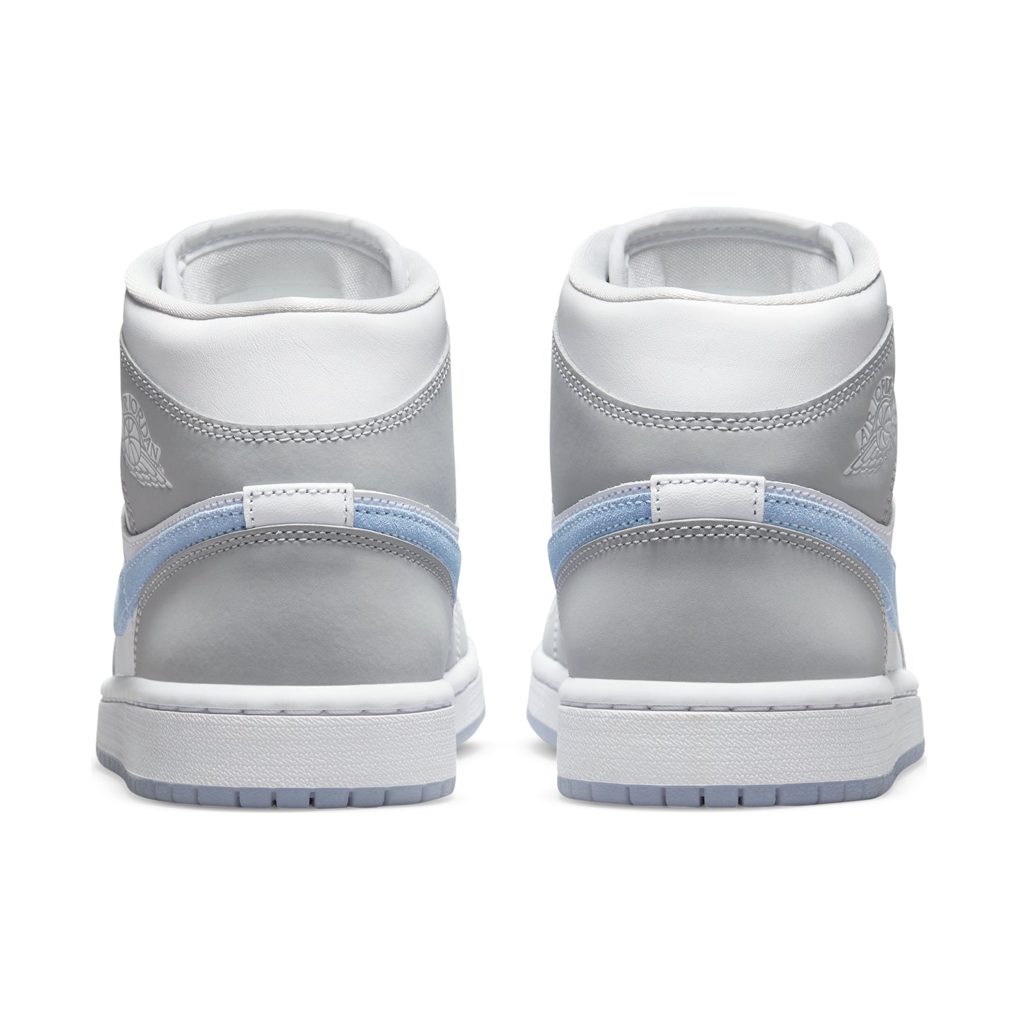 Nike Air Jordan 1 Mid Wolf Grey Aluminum (W)