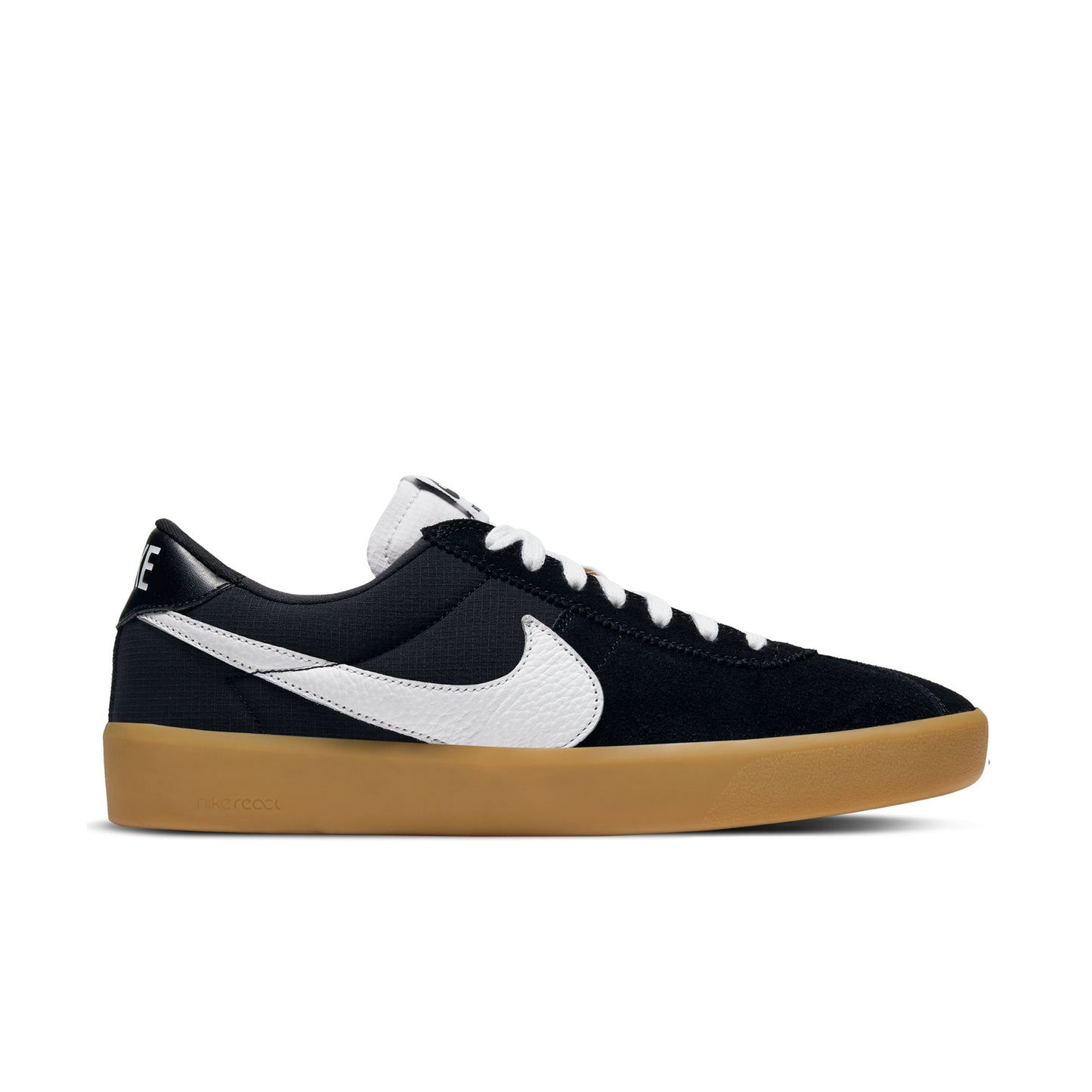 Nike SB Bruin React Black White Gum