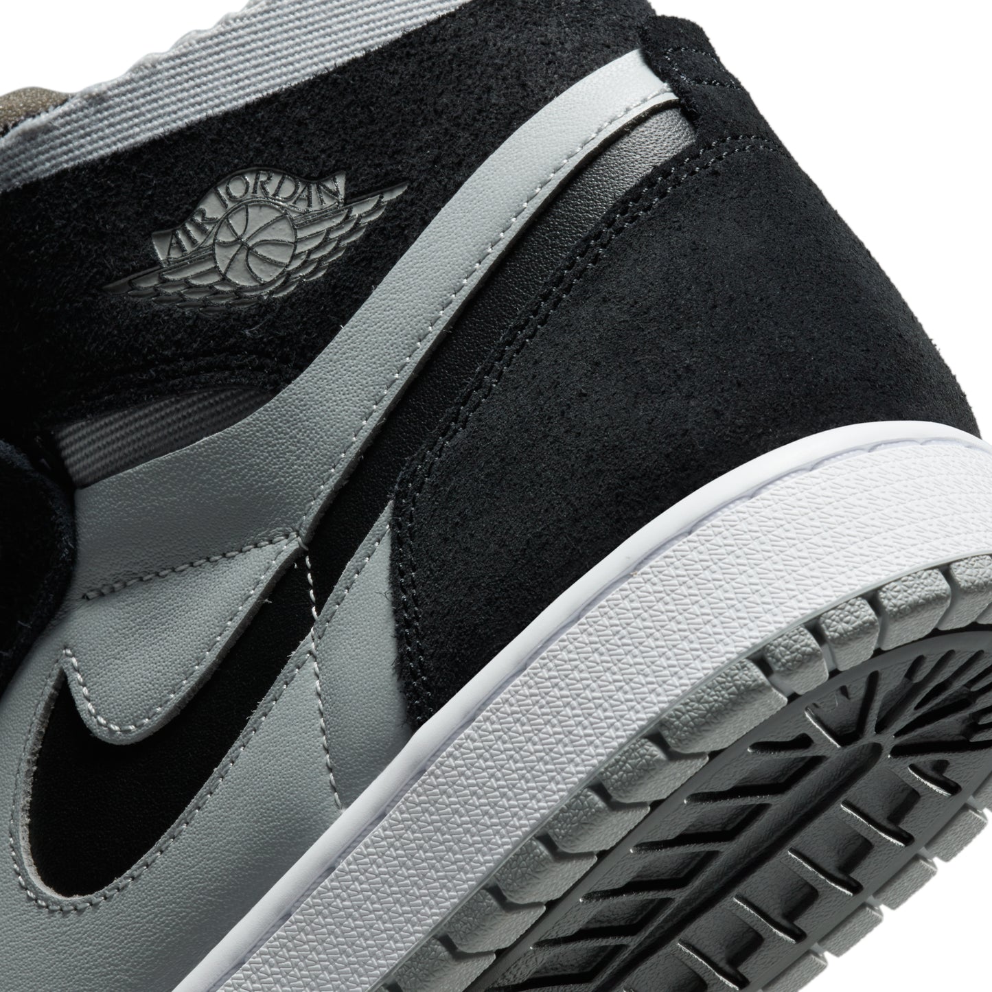 Nike Air Jordan 1 Zoom CMFT Black Light Smoke Grey