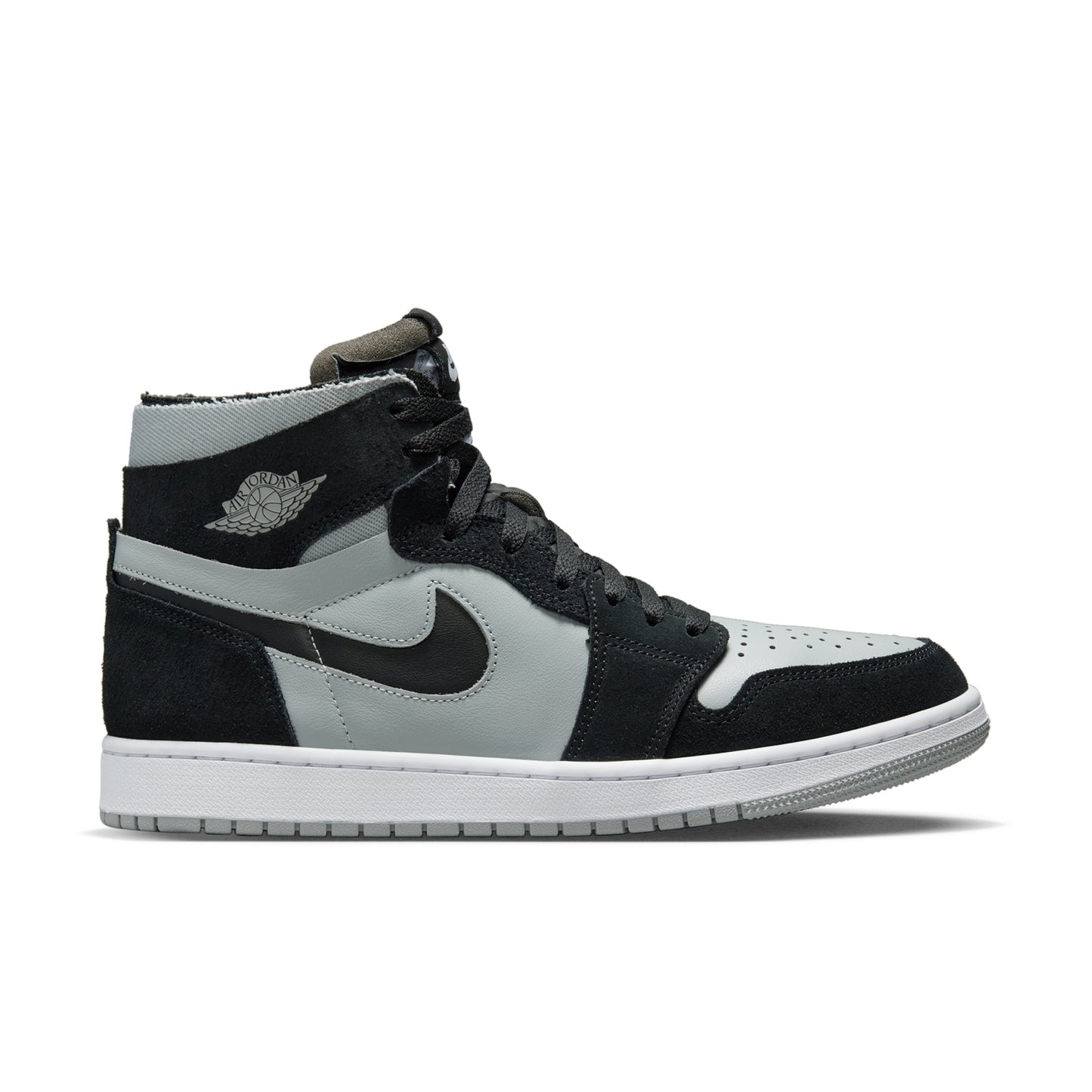 Nike Air Jordan 1 Zoom CMFT Black Light Smoke Grey