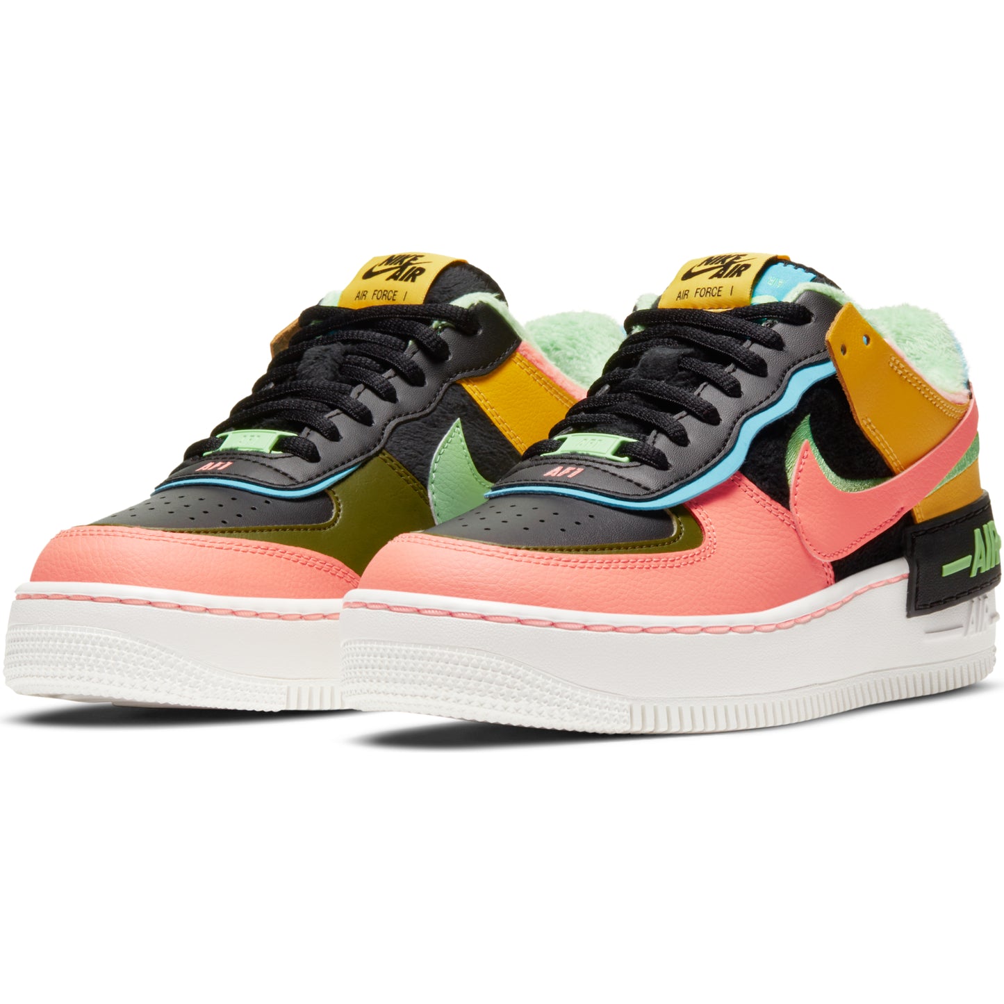 Nike Air Force 1 Shadow W "Solar Flare Atomic Pink"