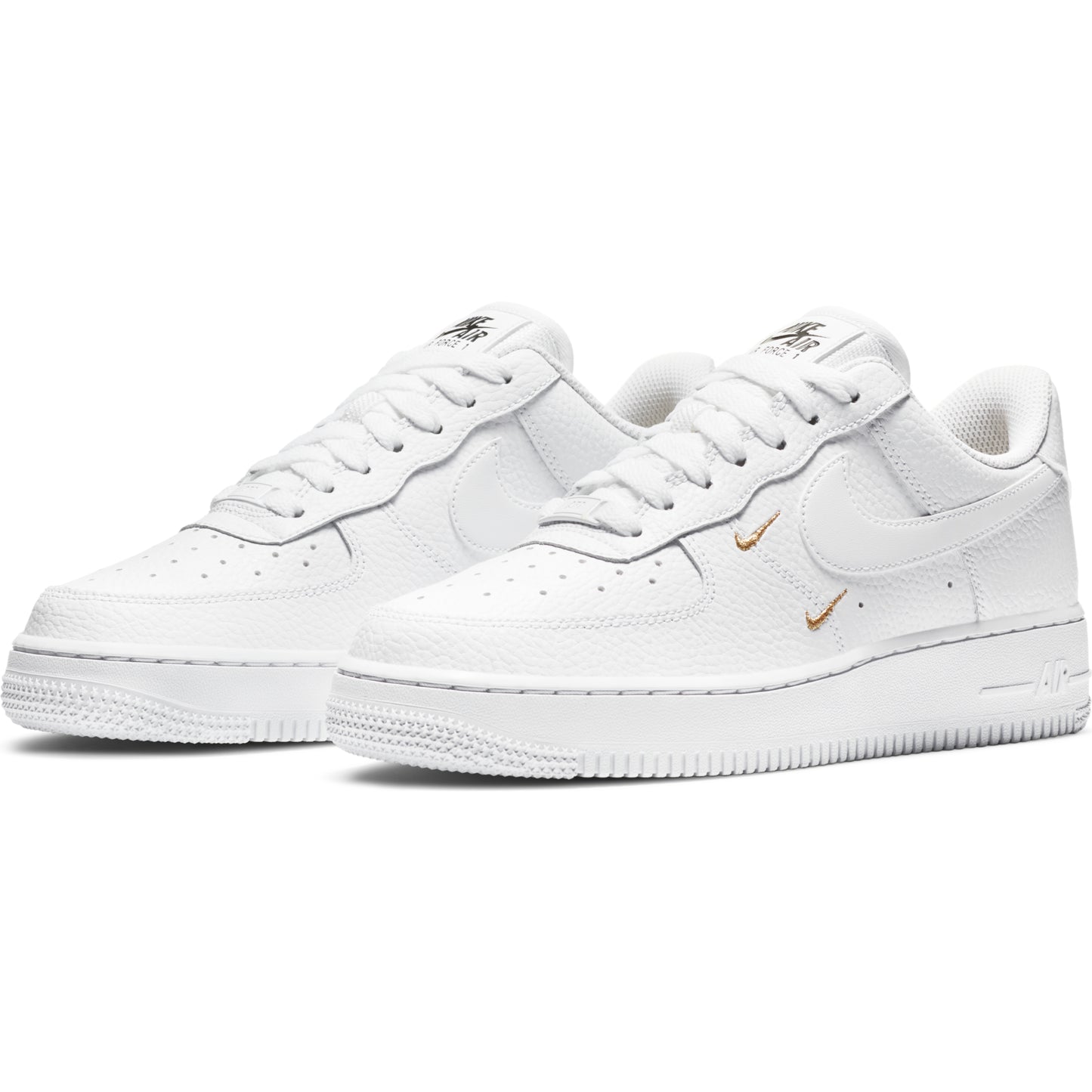 af1 white metallic gold