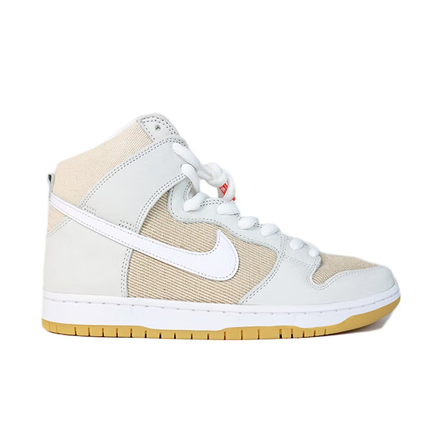 Nike SB Dunk High Pro ISO Orange Label Unbleached Natural
