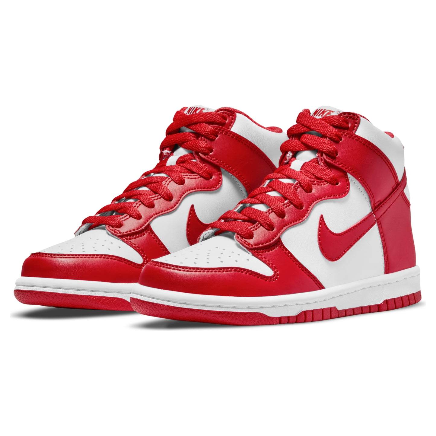 Nike Dunk High Championship White Red (GS)