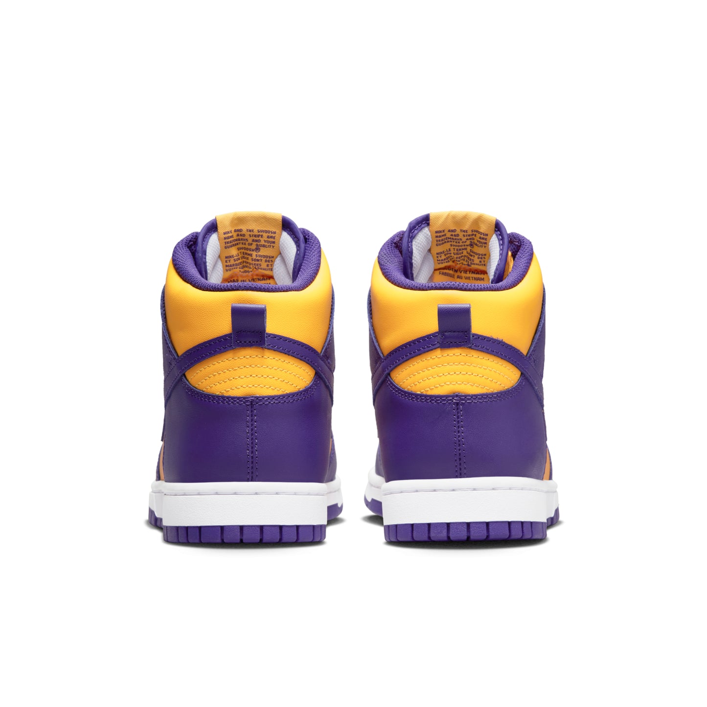 dunk high lakers