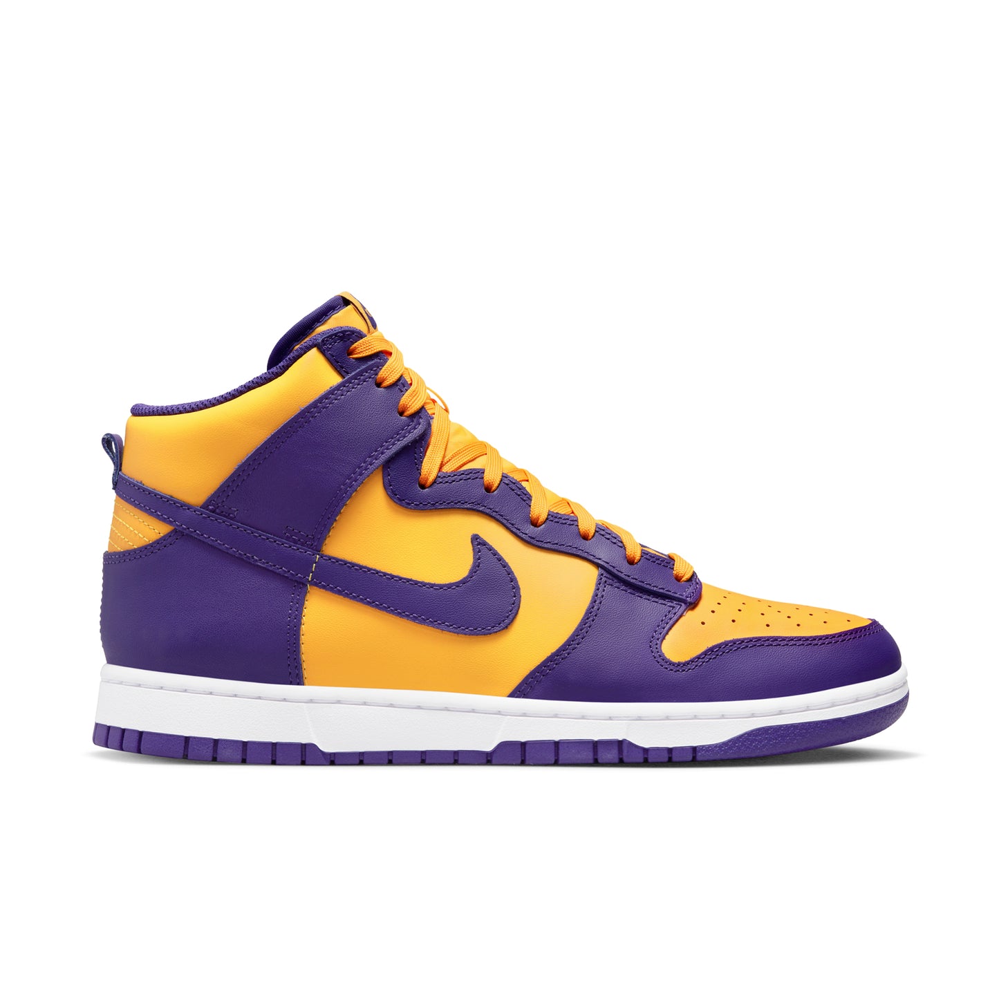 nike high dunk lakers