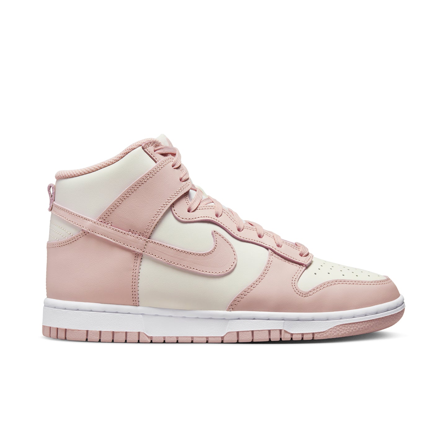 nike dunk high pink oxford