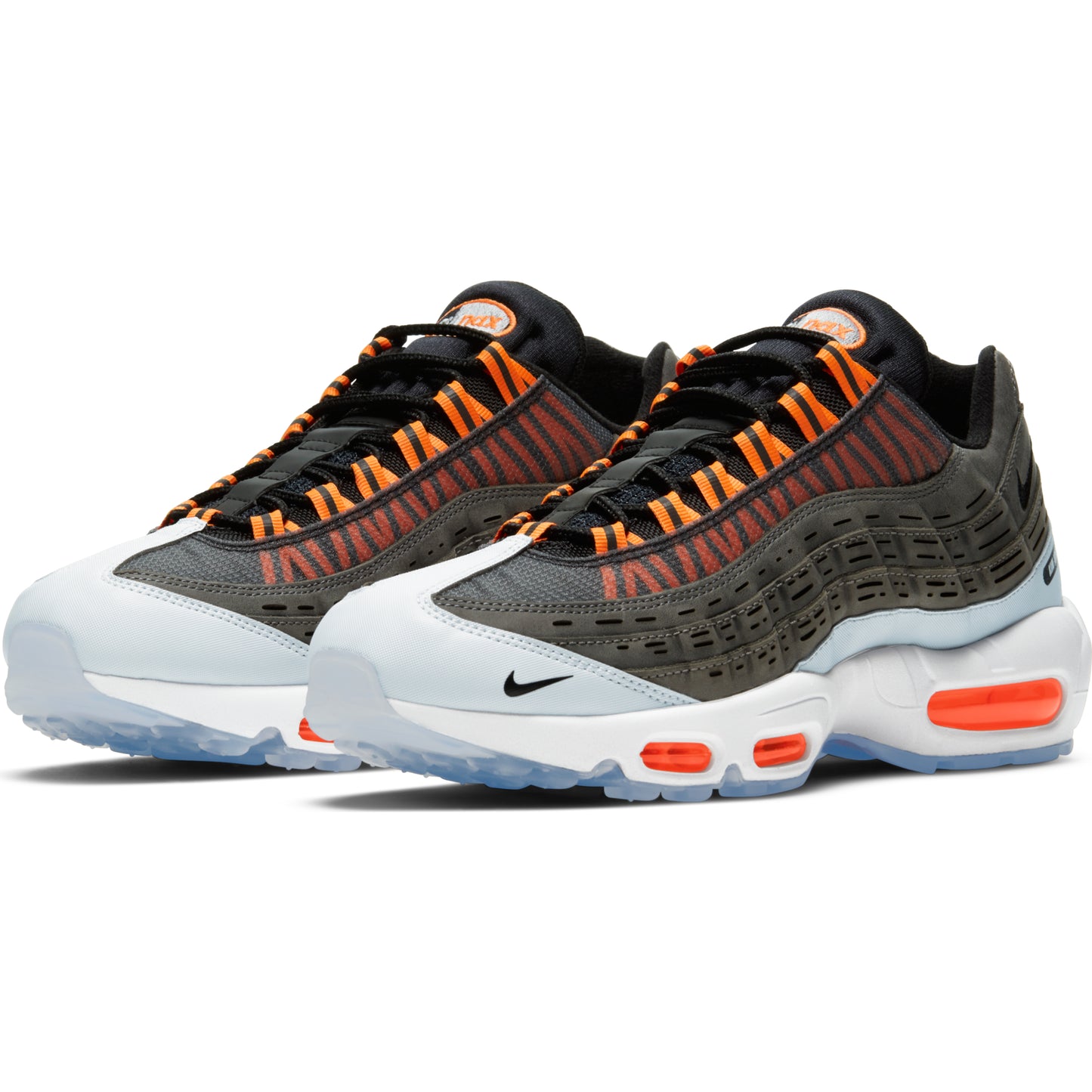 Air Max 95 Kim Jones Black Total Orange
