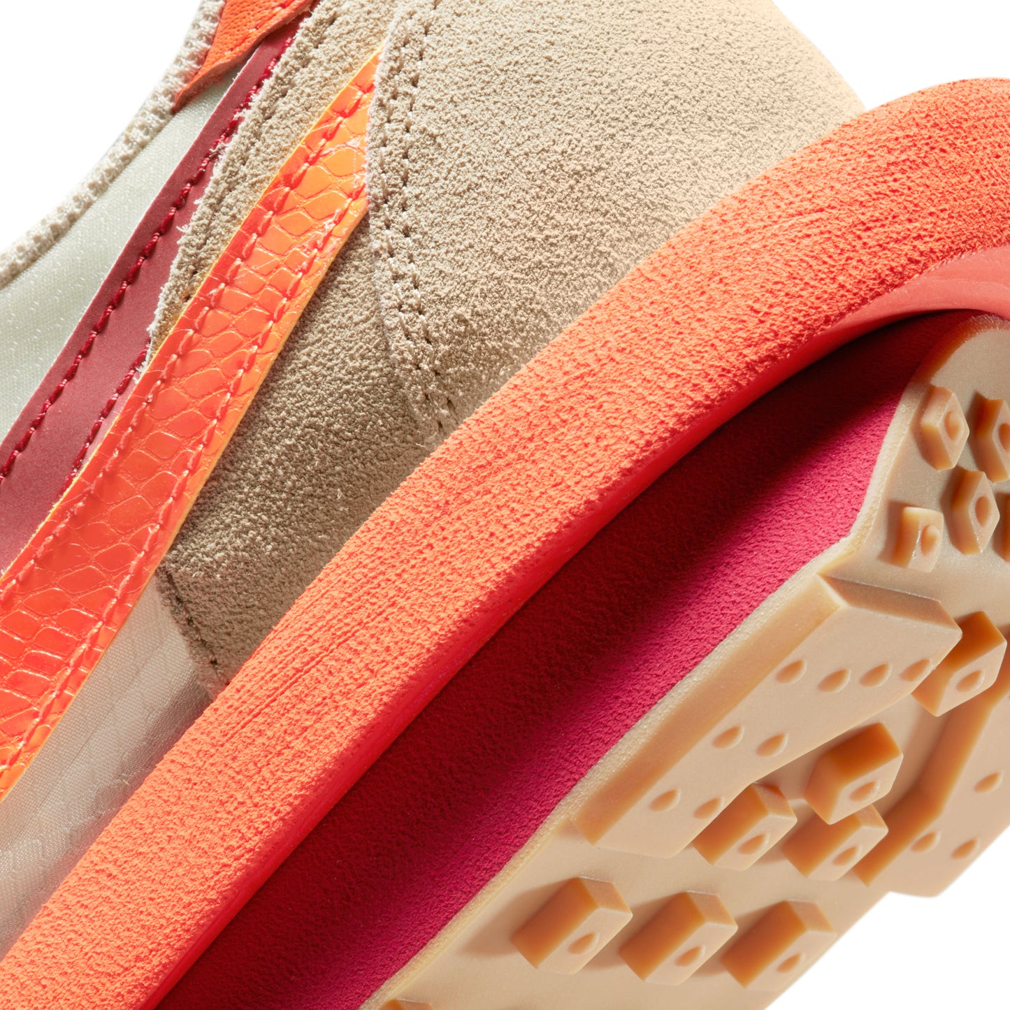 Nike x Sacai x Clot LD Waffle "Orange Blaze"