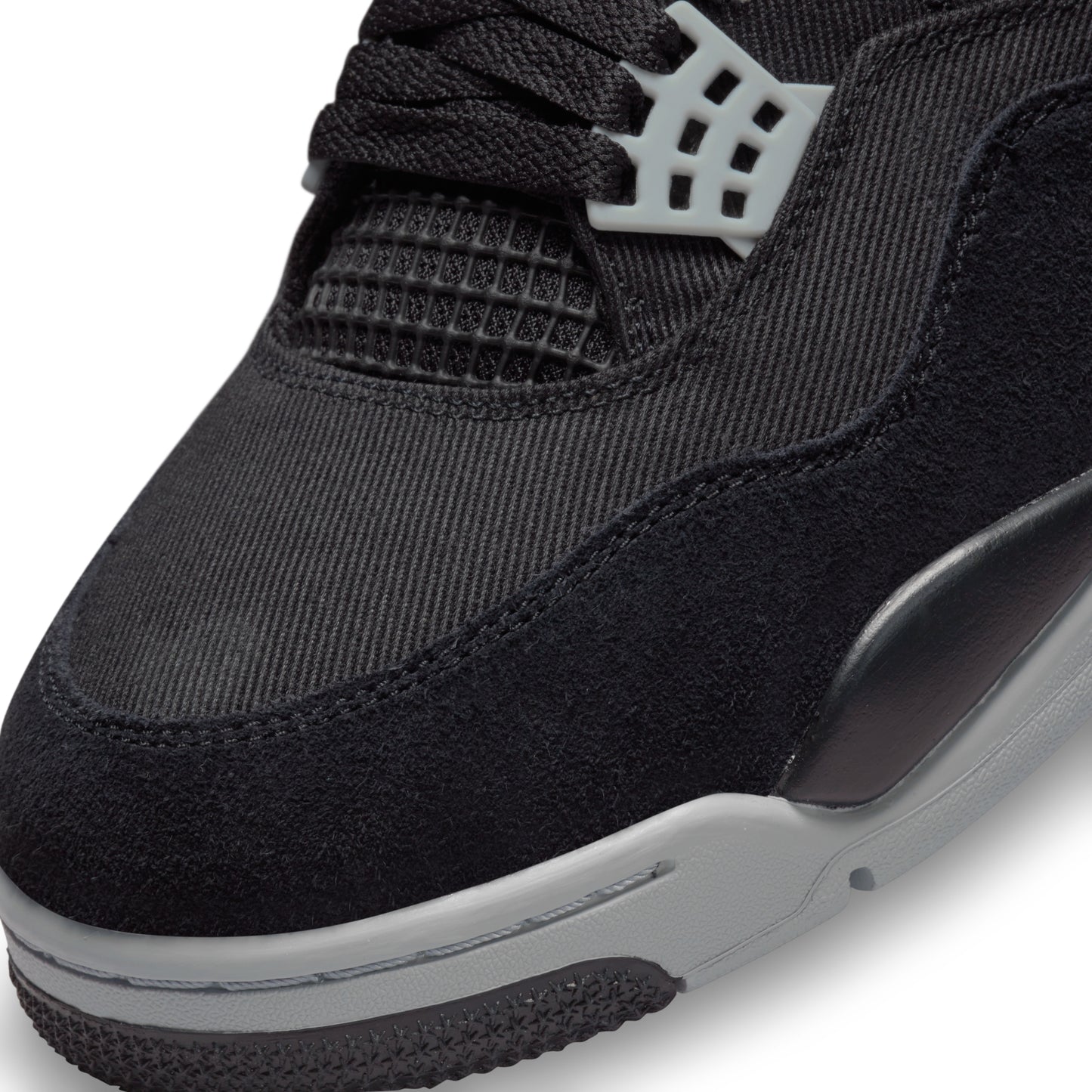 air jordan 4 black canvas