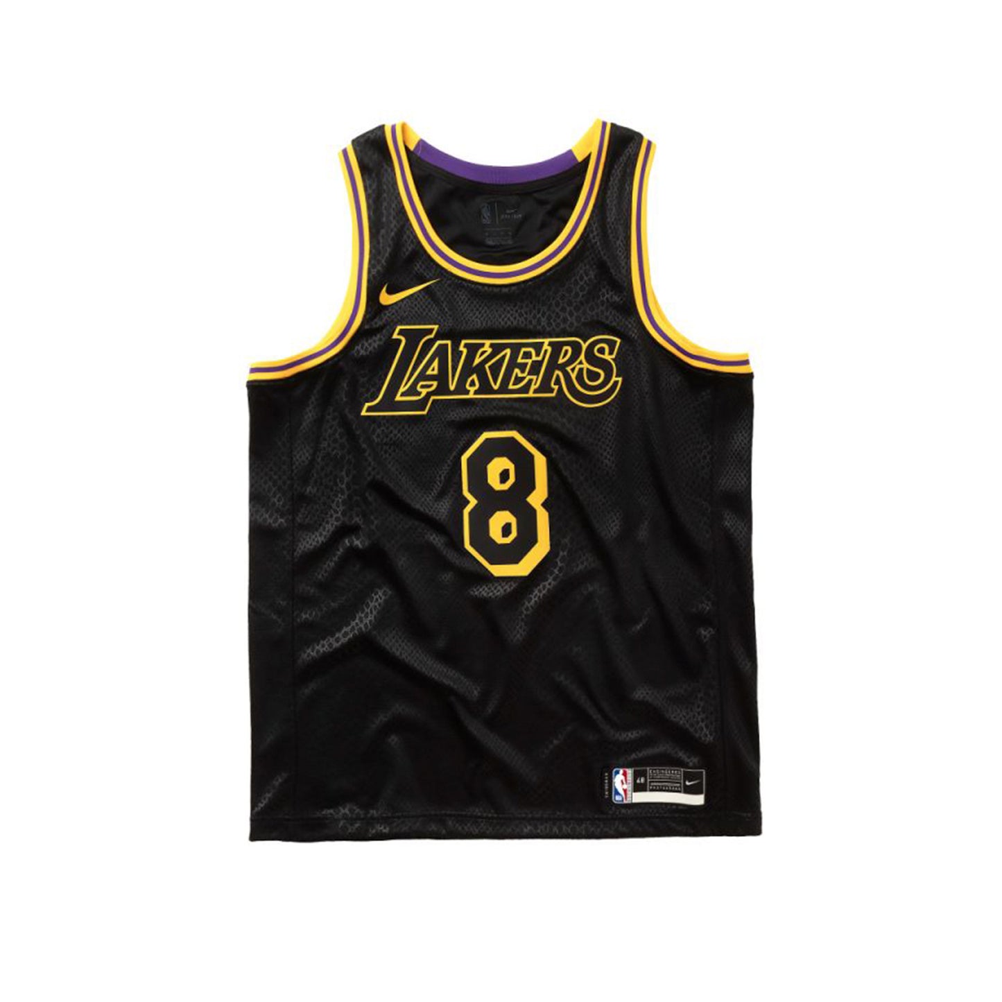 Nike Los Angeles Lakers Kobe Bryant Black Mamba City Edition Swingman Jersey