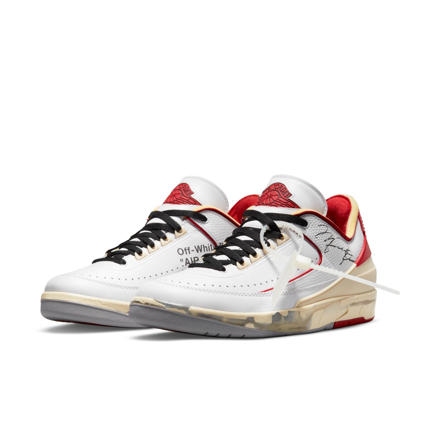 Air Jordan x Off-White 2 Retro Low SP White Red