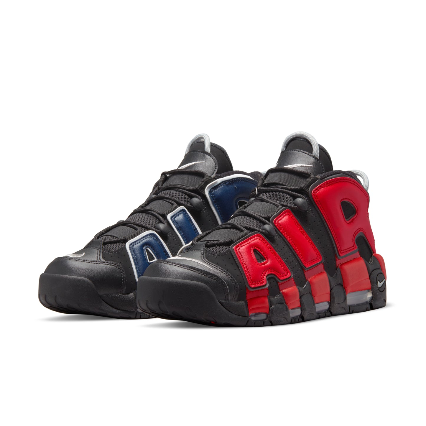Uptempo 96 Alternates Split Black Varsity Red