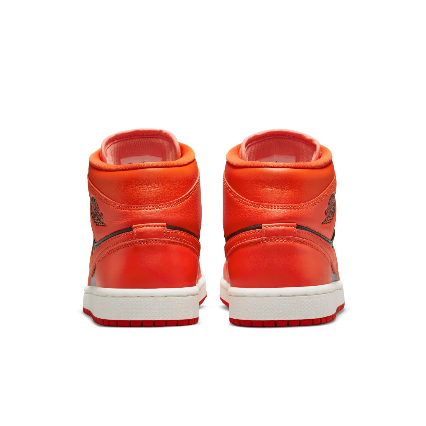Nike Air Jordan 1 Mid SE Rush Orange Crimson Bliss (W)