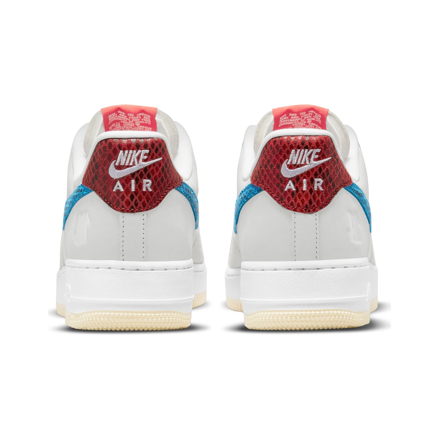 Nike Air Force 1 Low SP Undefeated 5 On It Dunk vs. AF1