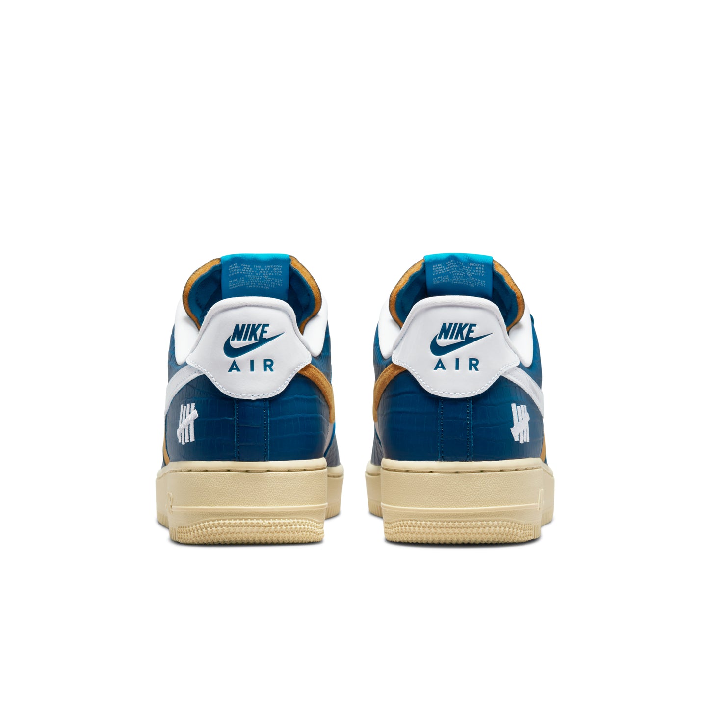 Nike x Undefeated Air Force 1 Low SP 5 On It Blue Yellow