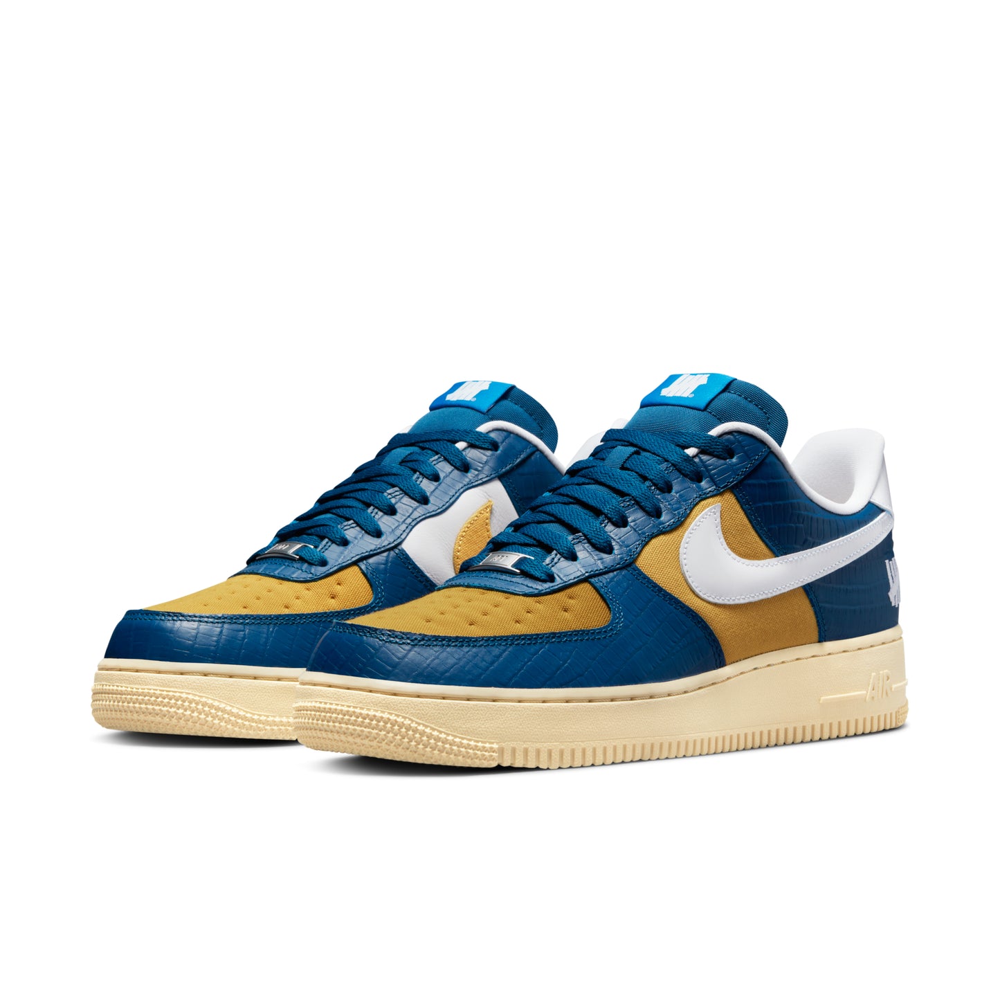 Nike x Undefeated Air Force 1 Low SP 5 On It Blue Yellow