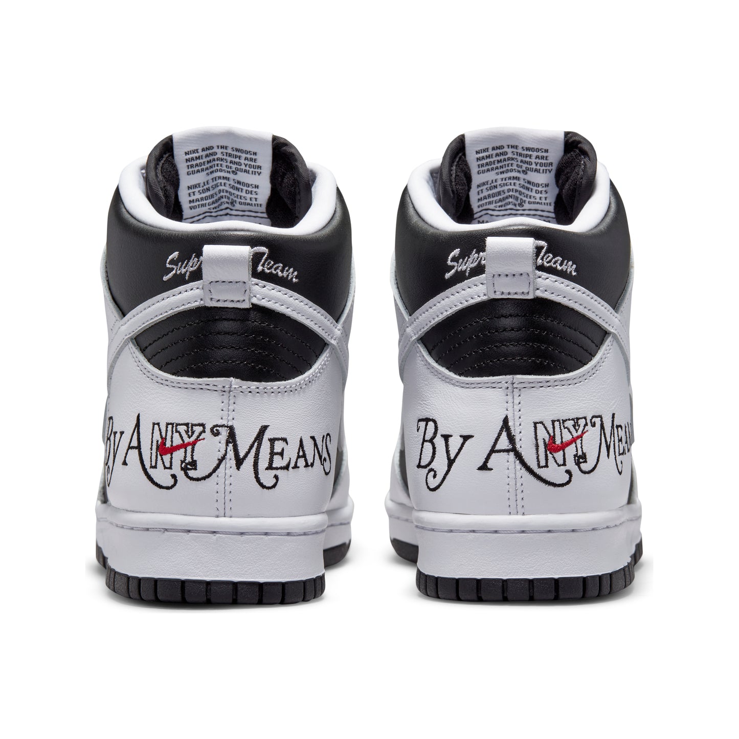Nike SB x Supreme Dunk High OG QS "By Any Means Black"