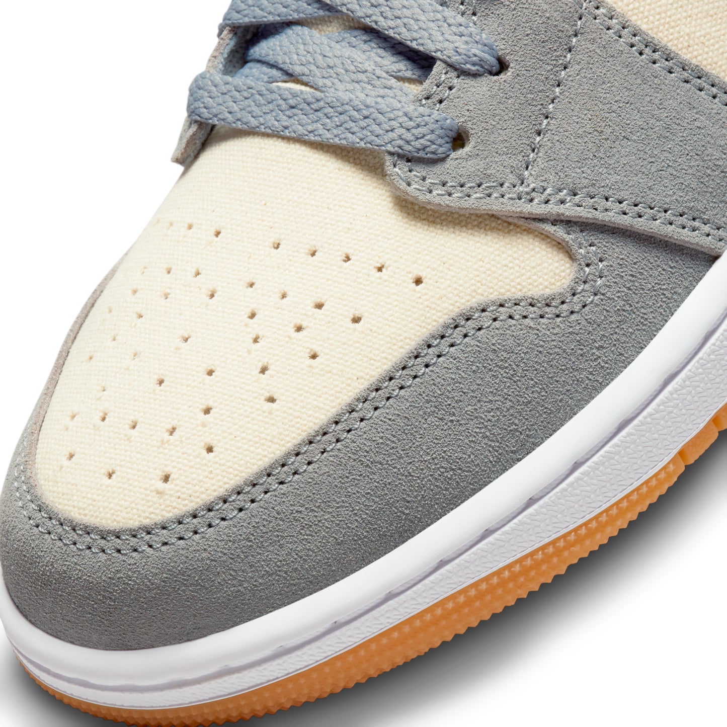 Nike Air Jordan 1 Mid Coconut Milk Particle Grey