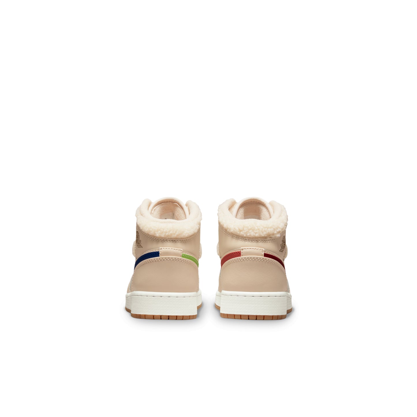 Nike Air Jordan 1 Mid GS "Fleece Pearl White"