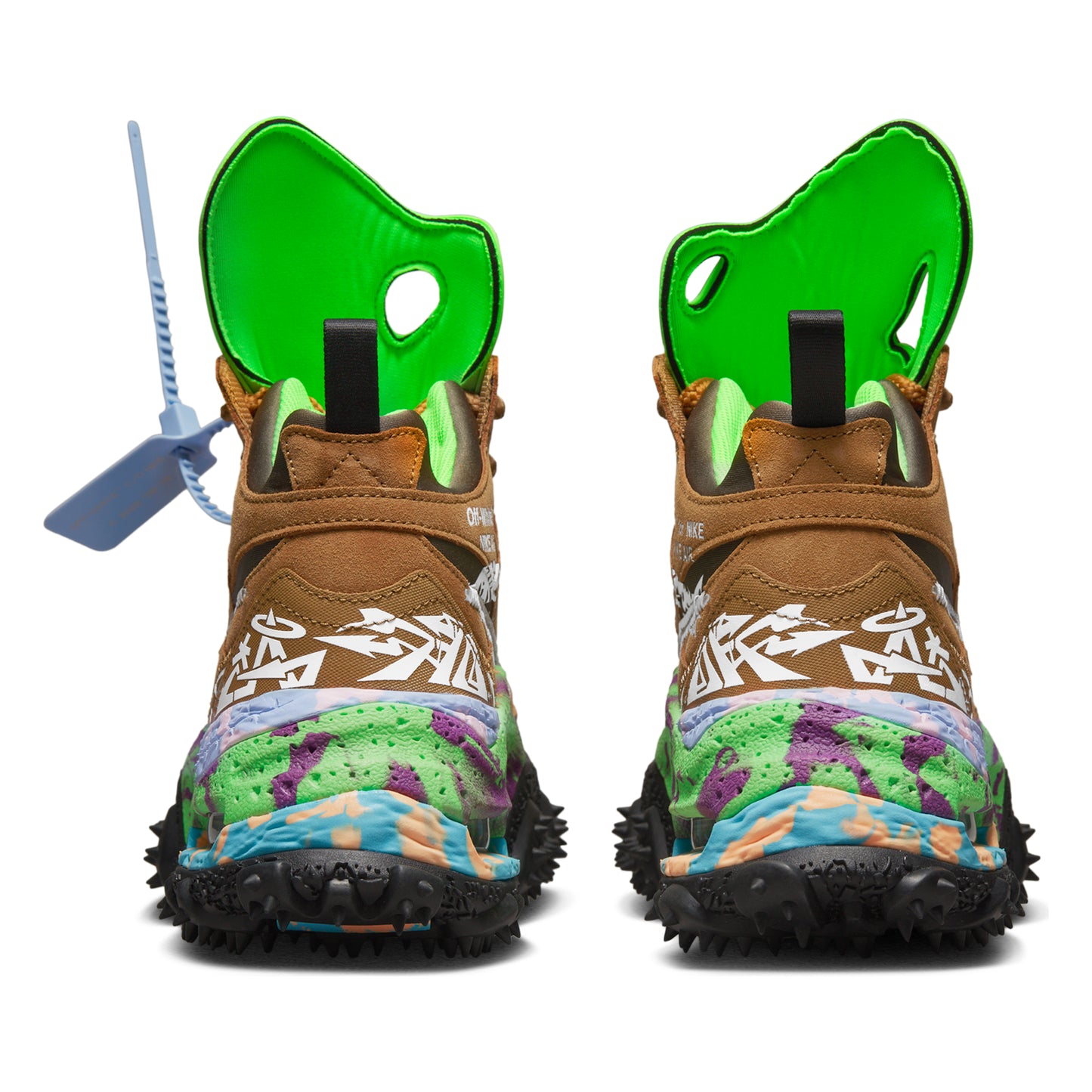 nike off white terra form green