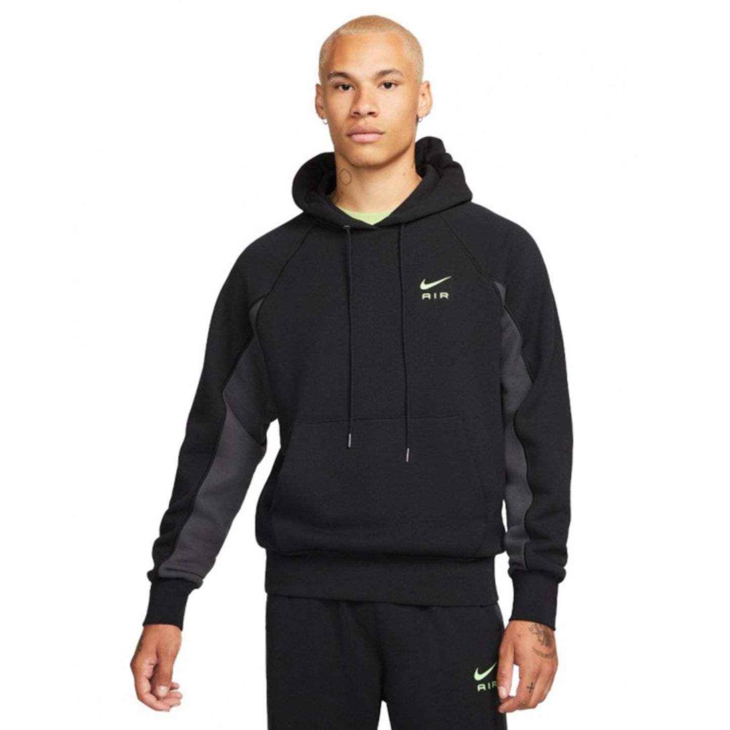 Nike Air Men's French Terry Pullover Hoodie Black