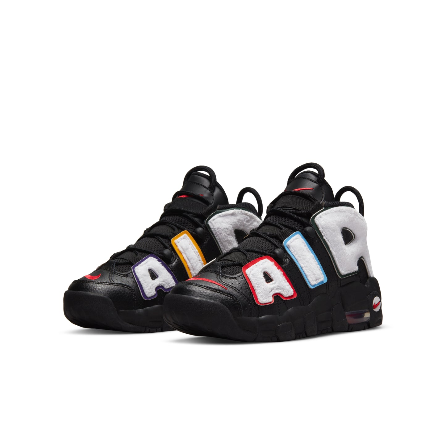 Nike Air More Uptempo GS Fleece "Black"