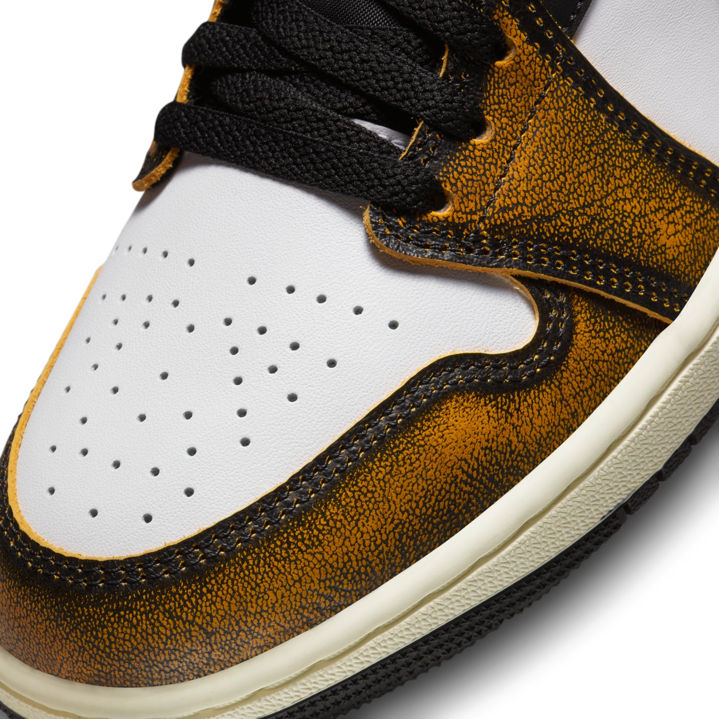 Nike Air Jordan 1 Mid SE Orange Wear Away