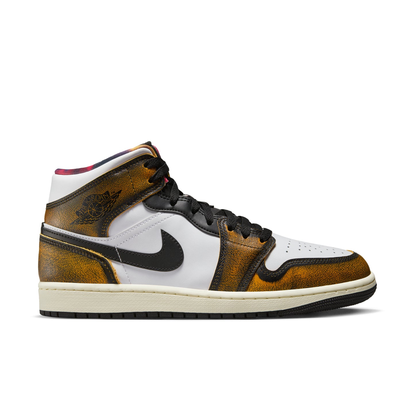 Nike Air Jordan 1 Mid SE Orange Wear Away