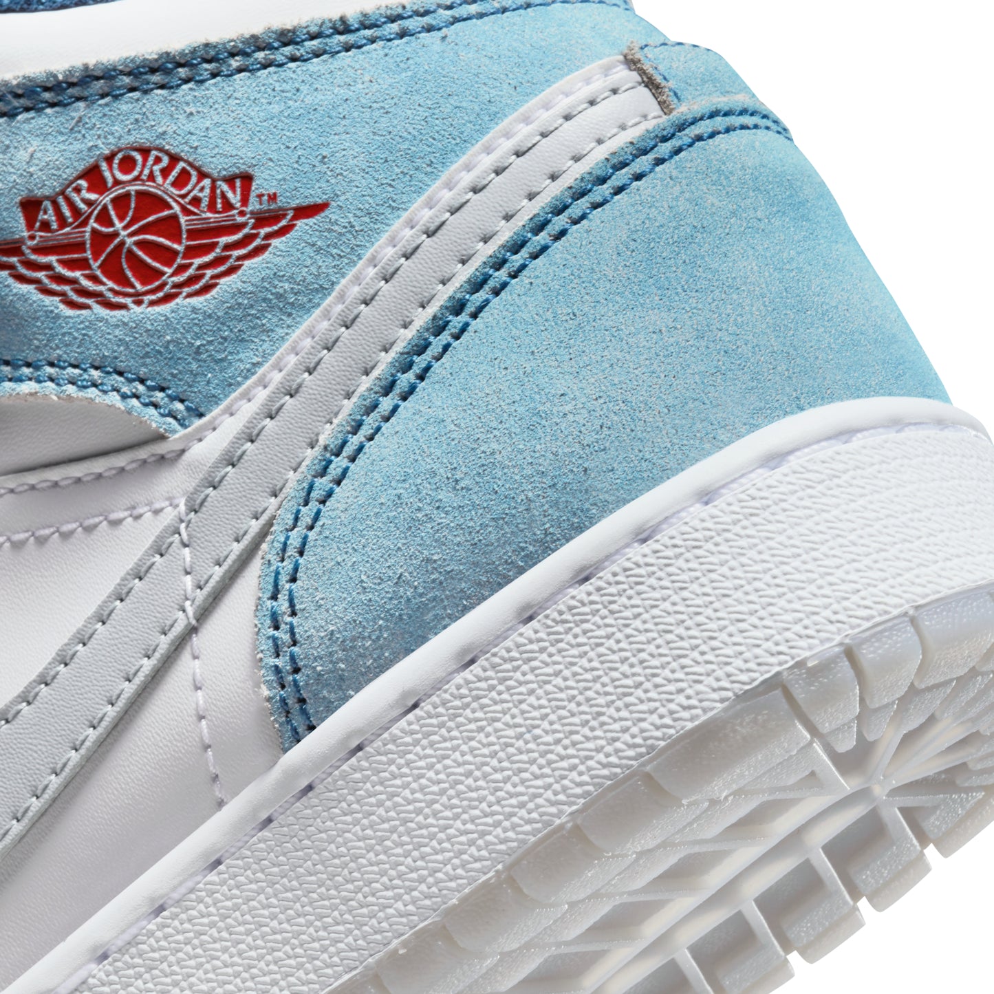 Nike Air Jordan 1 Mid SE French Blue Light Steel (GS)