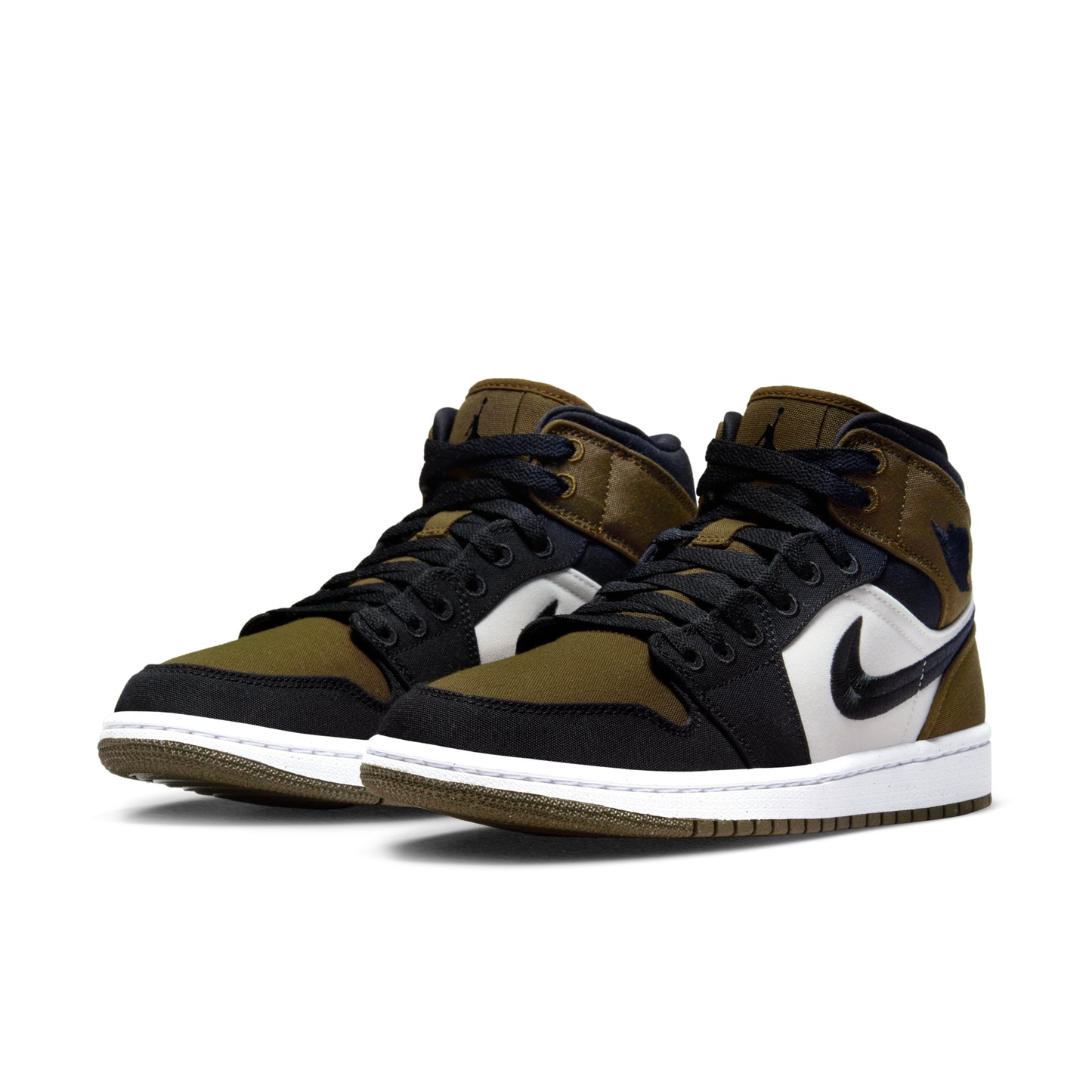 Nike Air Jordan 1 Mid Olive Toe W