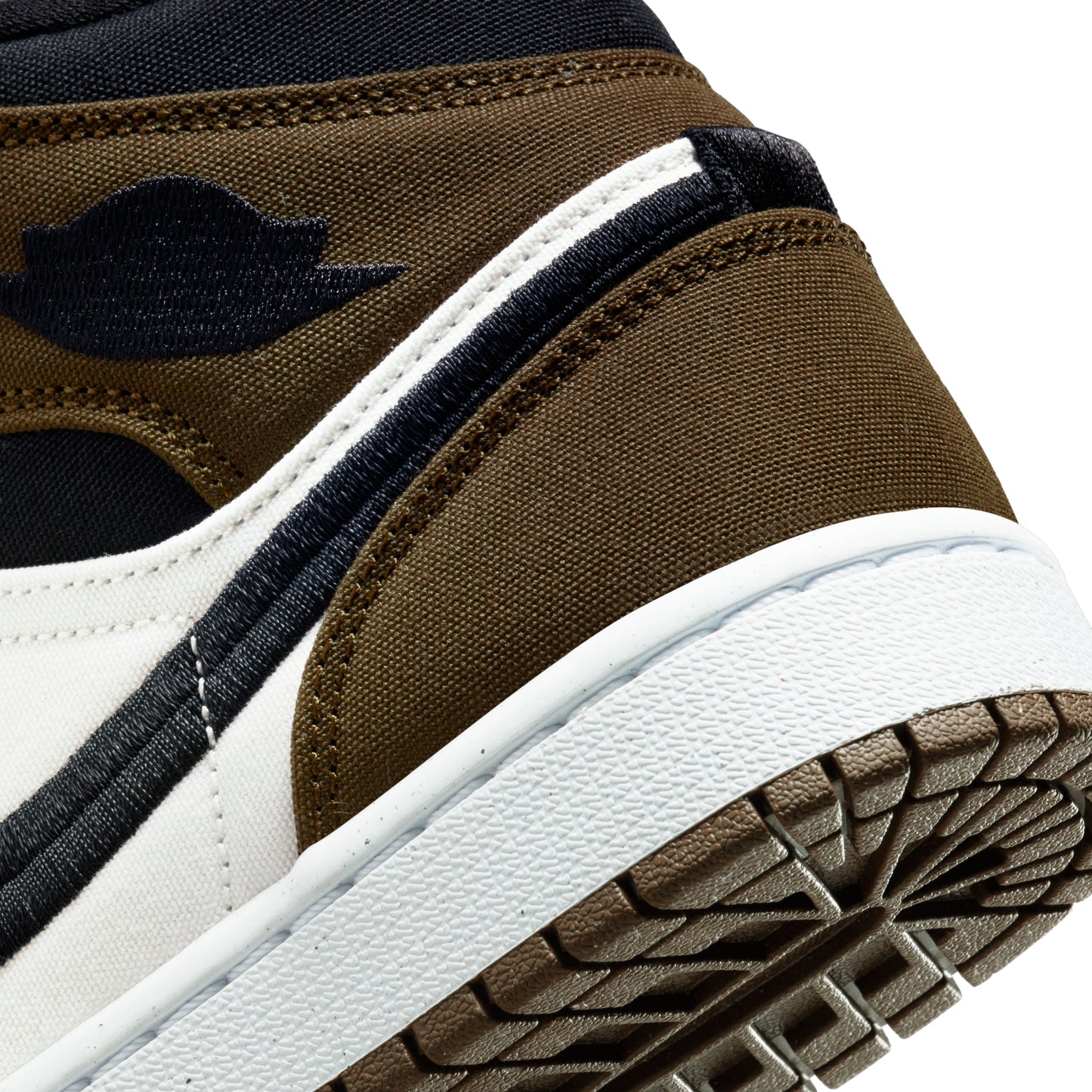 Nike Air Jordan 1 Mid Olive Toe W