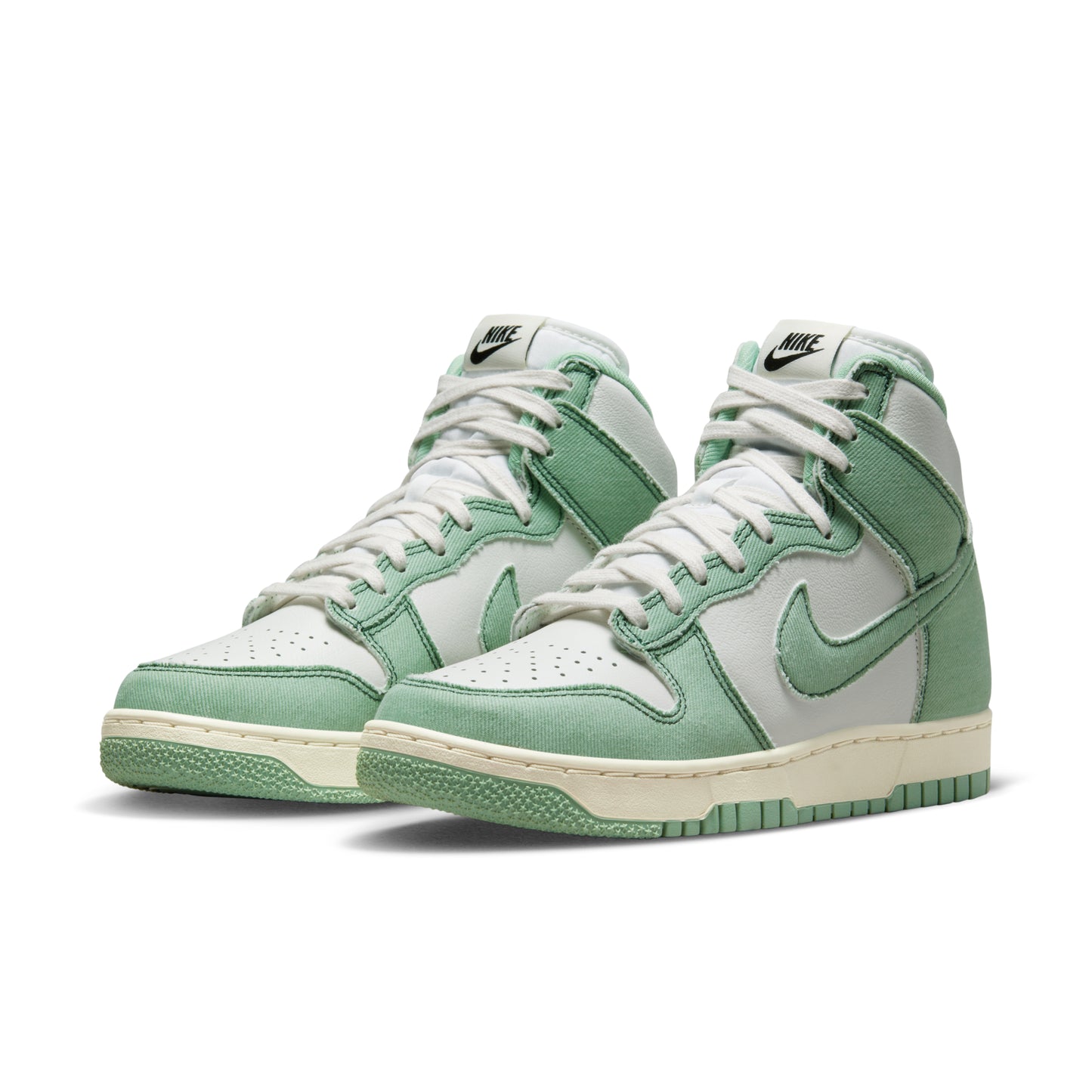 Dunk High 1985 Enamel Green Denim