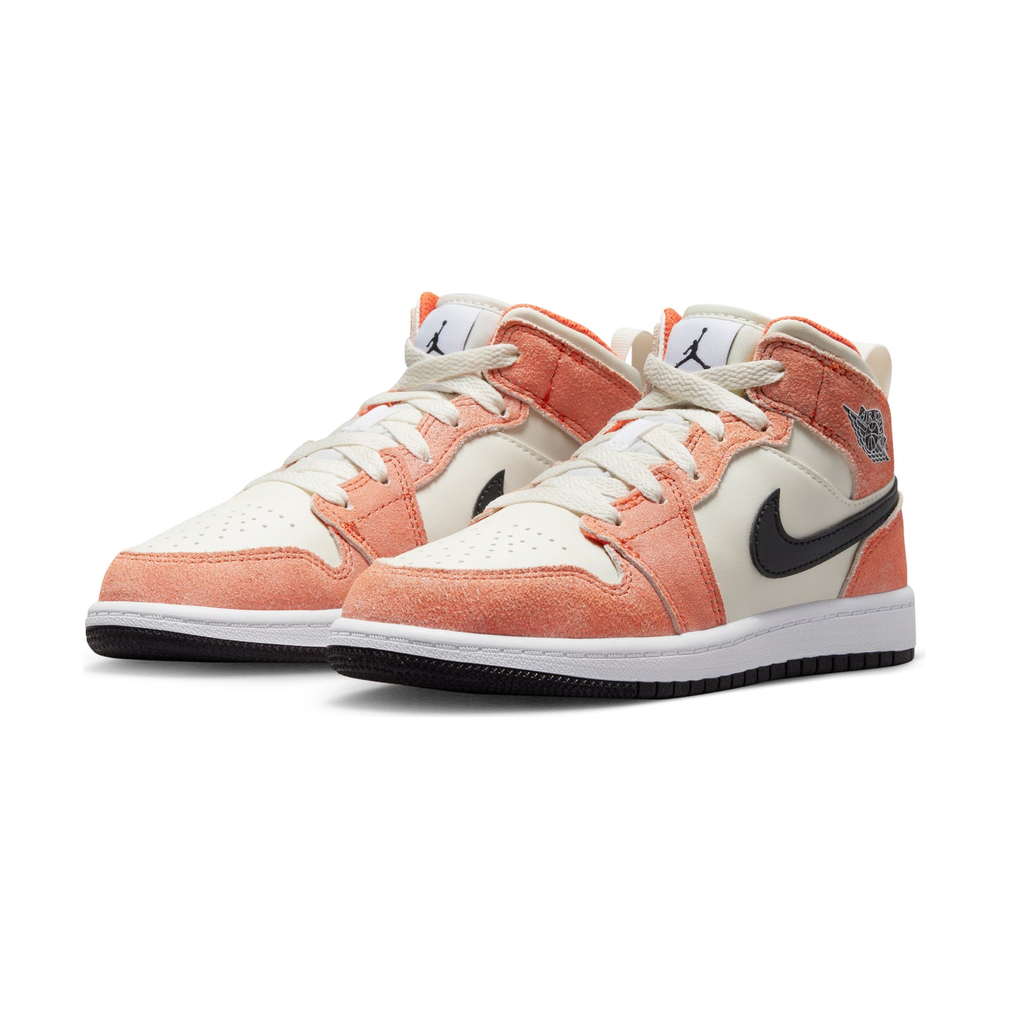 Air Jordan 1 Mid SE Orange Suede PS