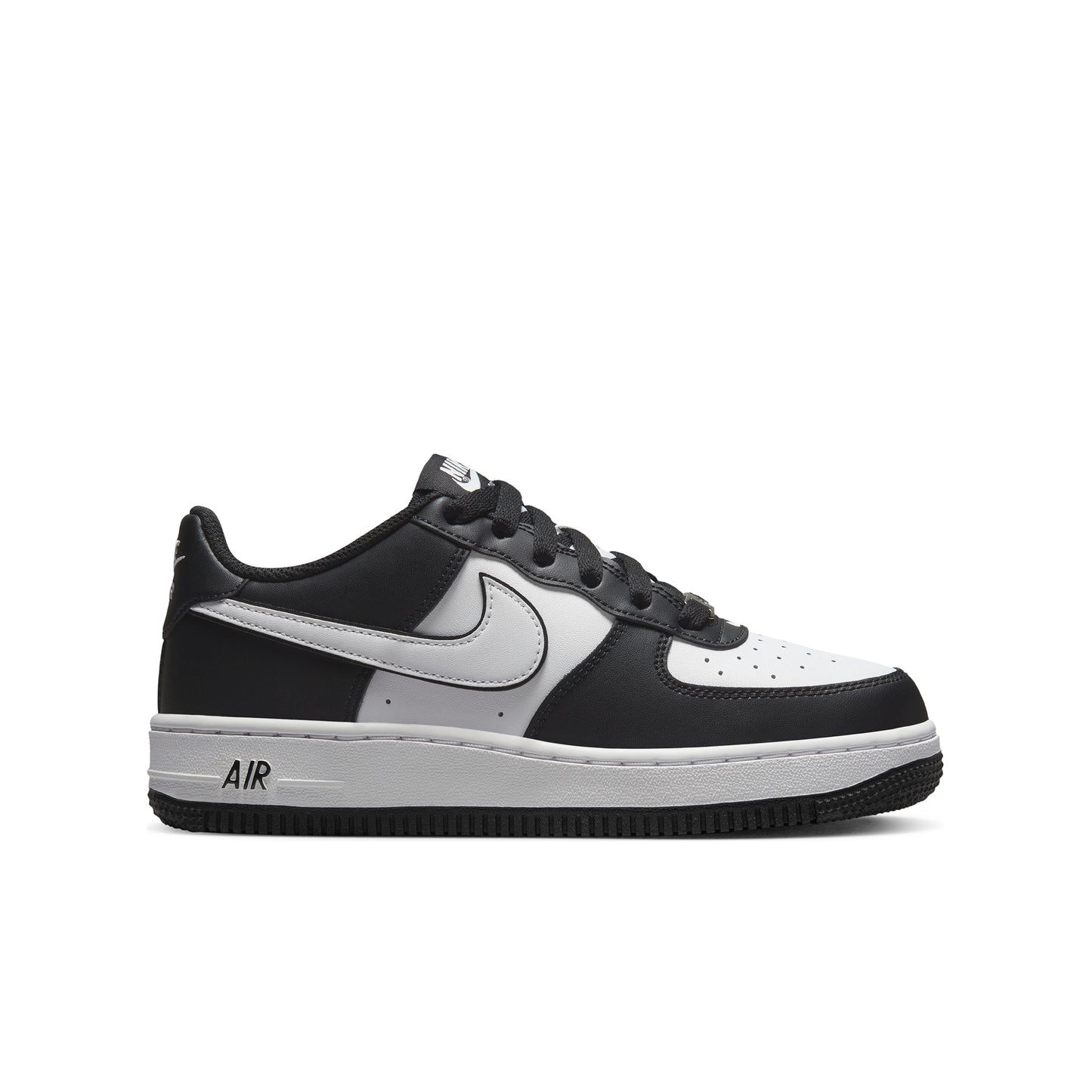 Nike Air Force 1 Low LV8 2 White Swoosh Panda GS
