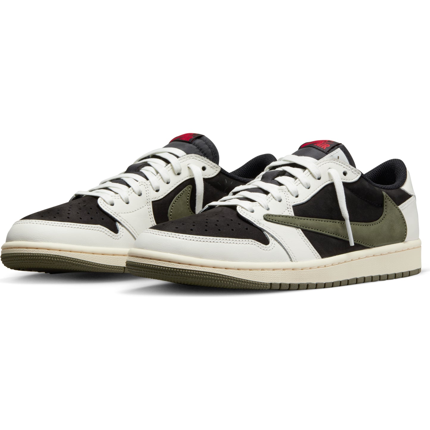 aj1 x travis scott olive
