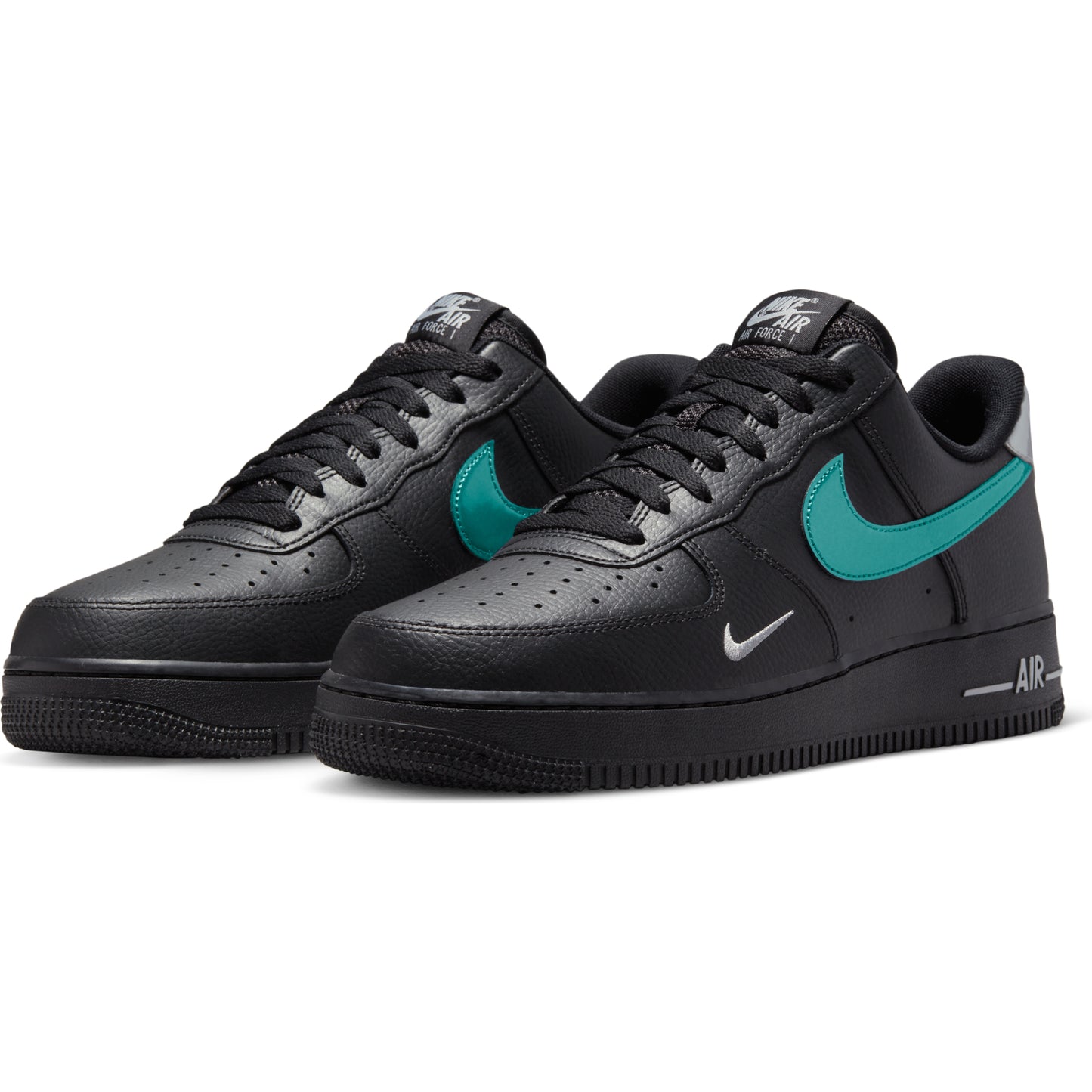 Air Force 1 Low Black Blue Lightning