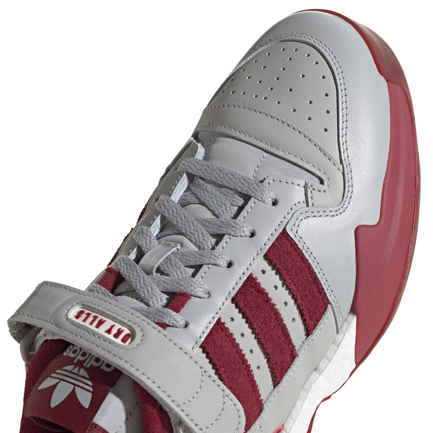 Adidas Forum Boost Low Human Made Grey Burgundy