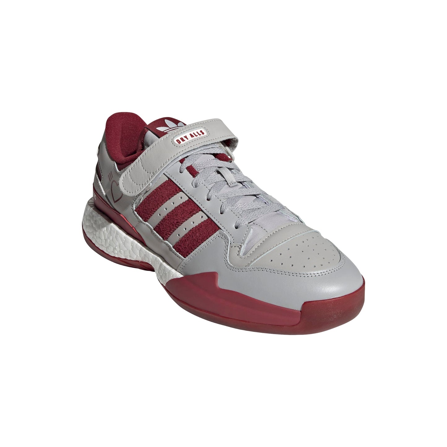 Adidas Forum Boost Low Human Made Grey Burgundy