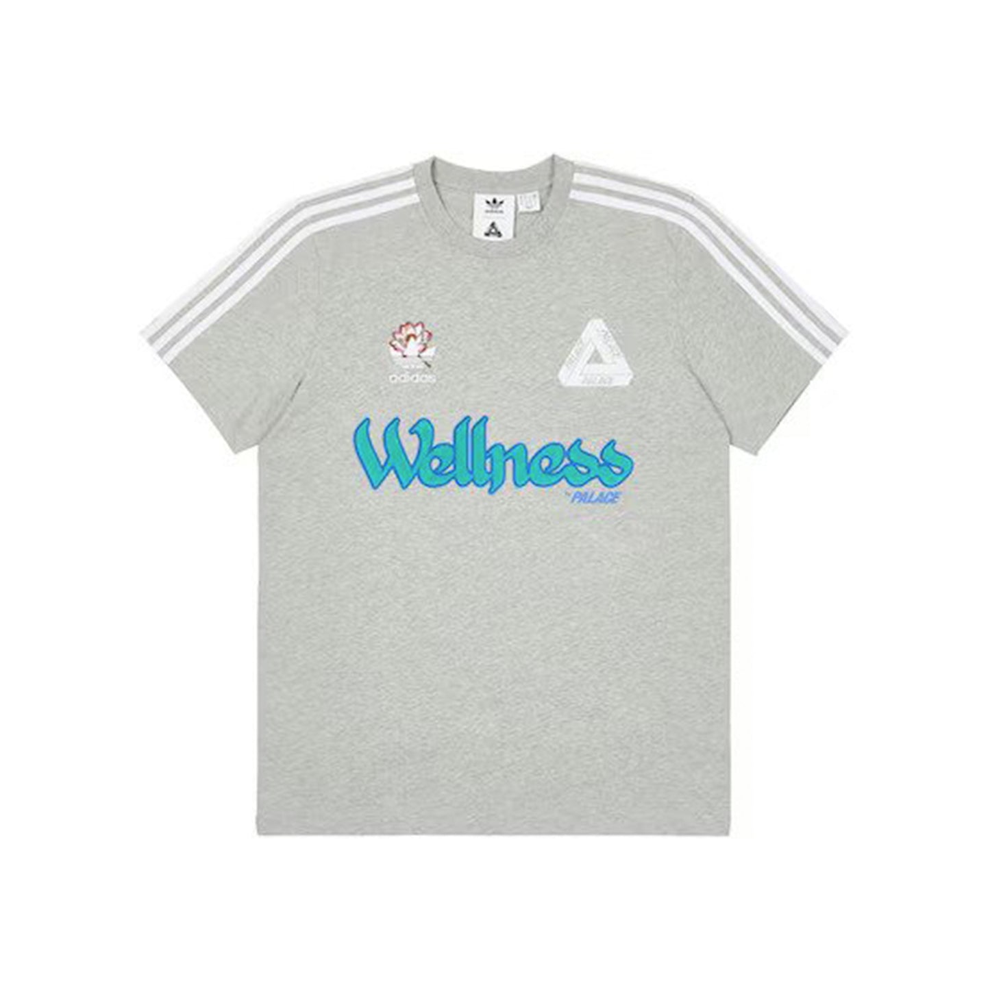 Palace x adidas Palaste T-shirt Heather Grey