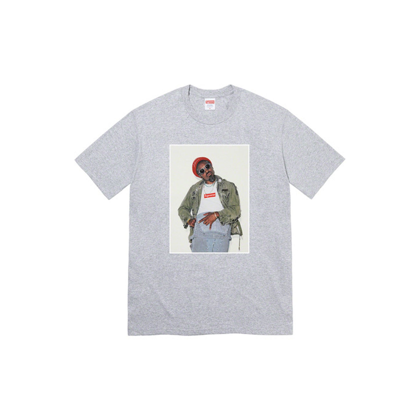 Supreme Andre 3000 Tee Heather Grey