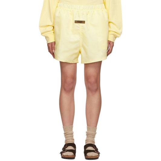 ESSENTIALS Yellow Nylon Shorts