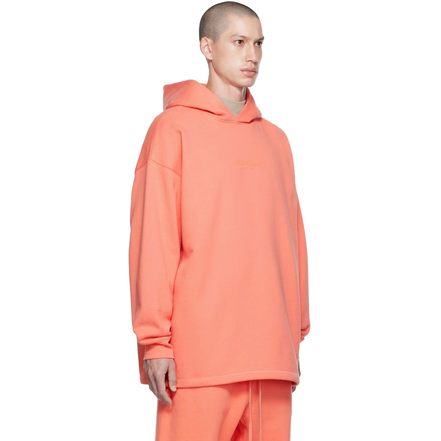 Fear of God ESSENTIALS Pink Relaxed Hoodie