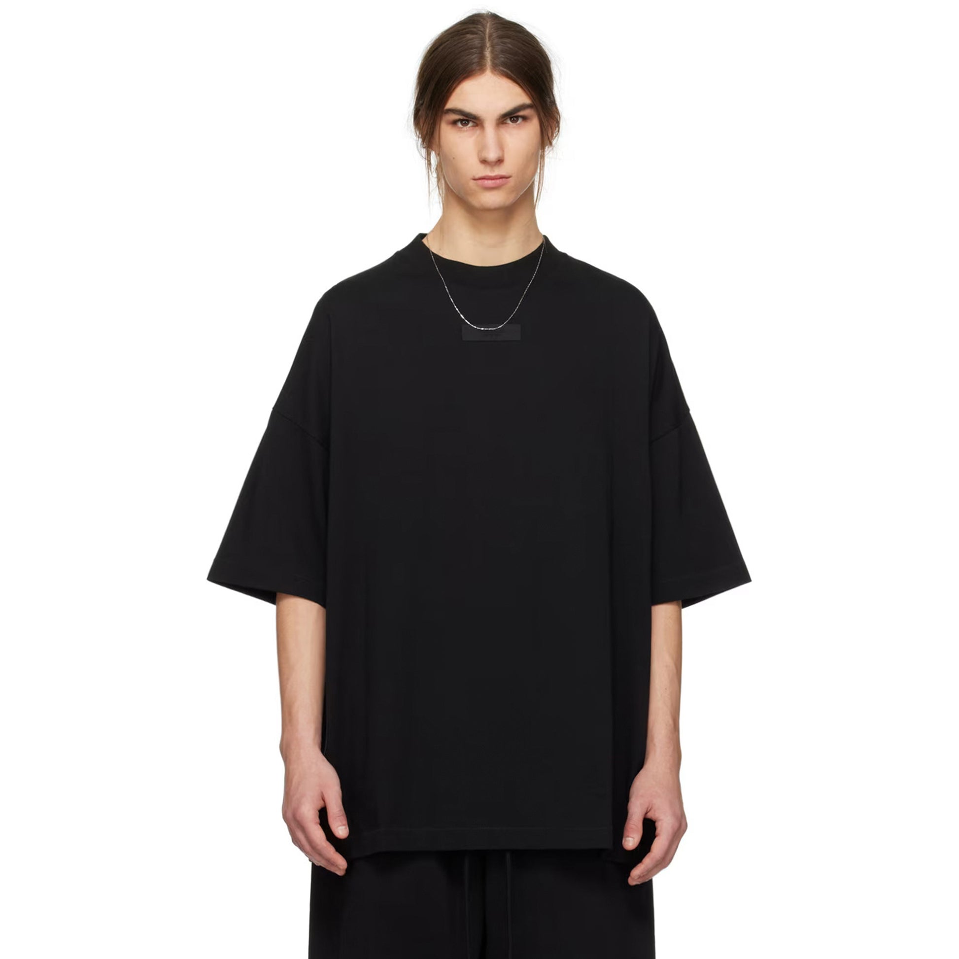 ESSENTIALS Fear of God Black T-Shirt