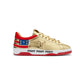 Trump The Never Surrender Gold Low Top Sneakers